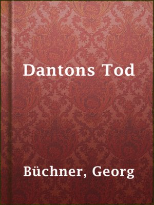 cover image of Dantons Tod